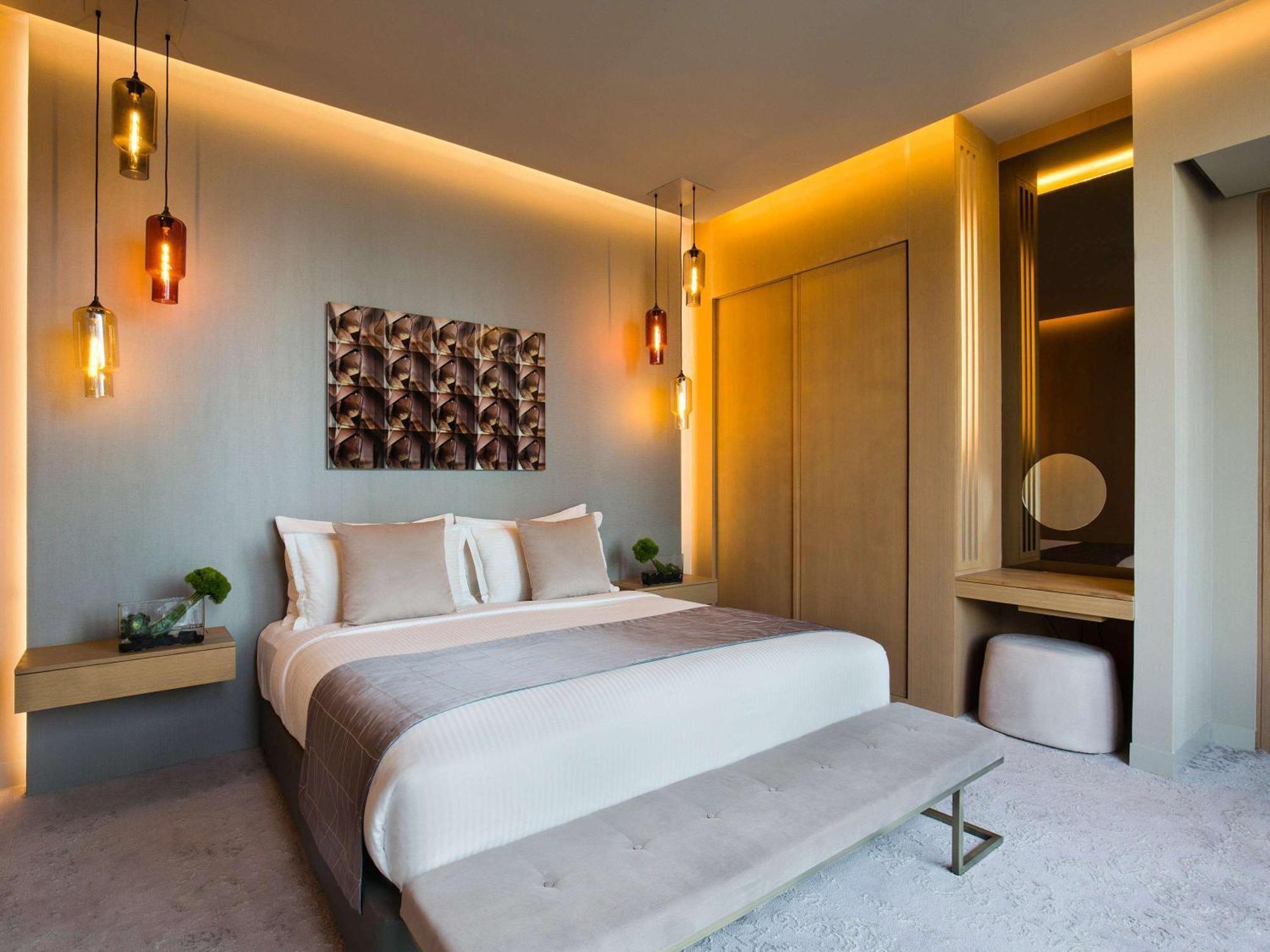 릭소스 프리미엄 두바이 Jbr 호텔 외부 사진 A bedroom at the hotel