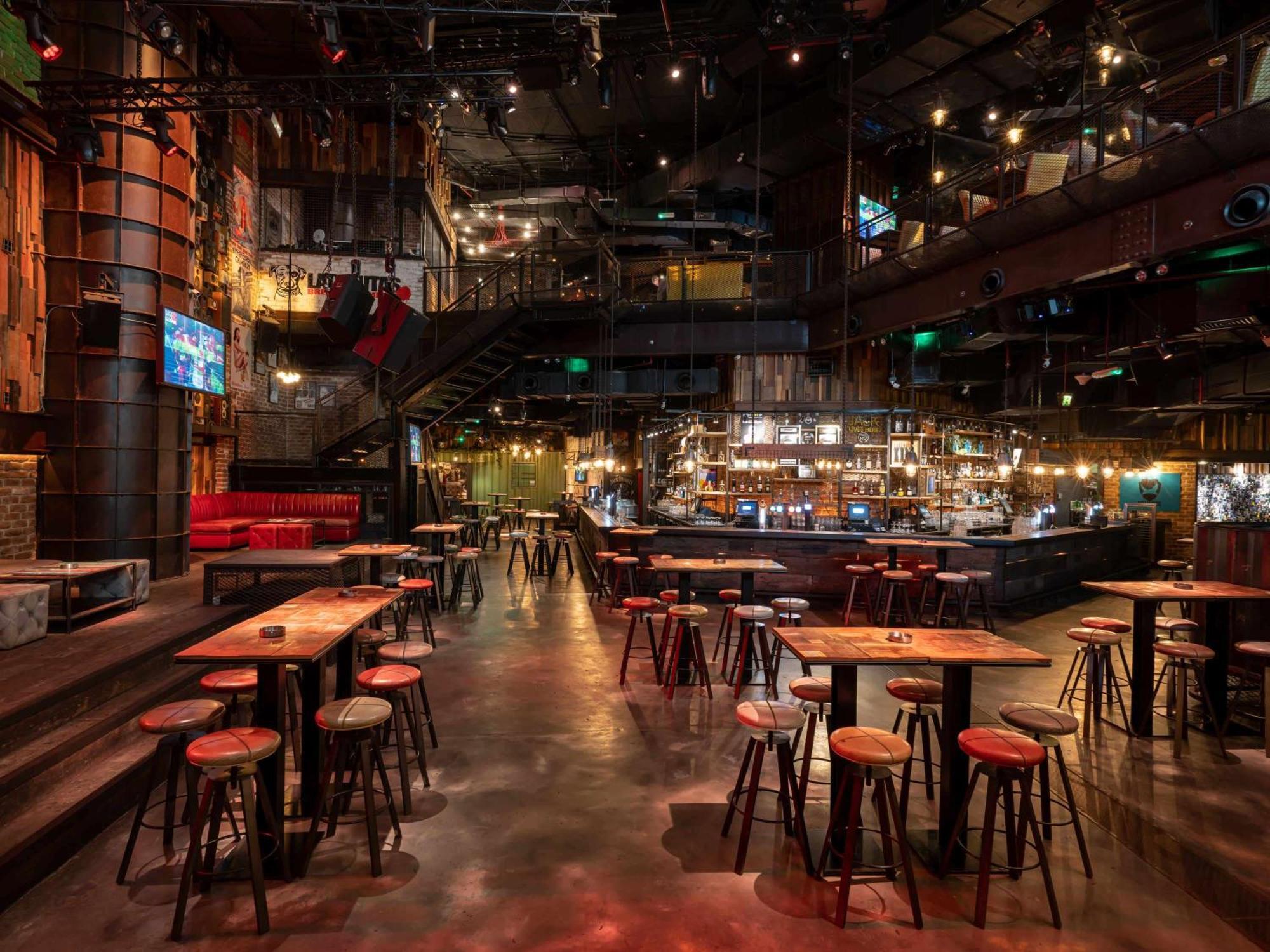 릭소스 프리미엄 두바이 Jbr 호텔 외부 사진 Interior of the restaurant