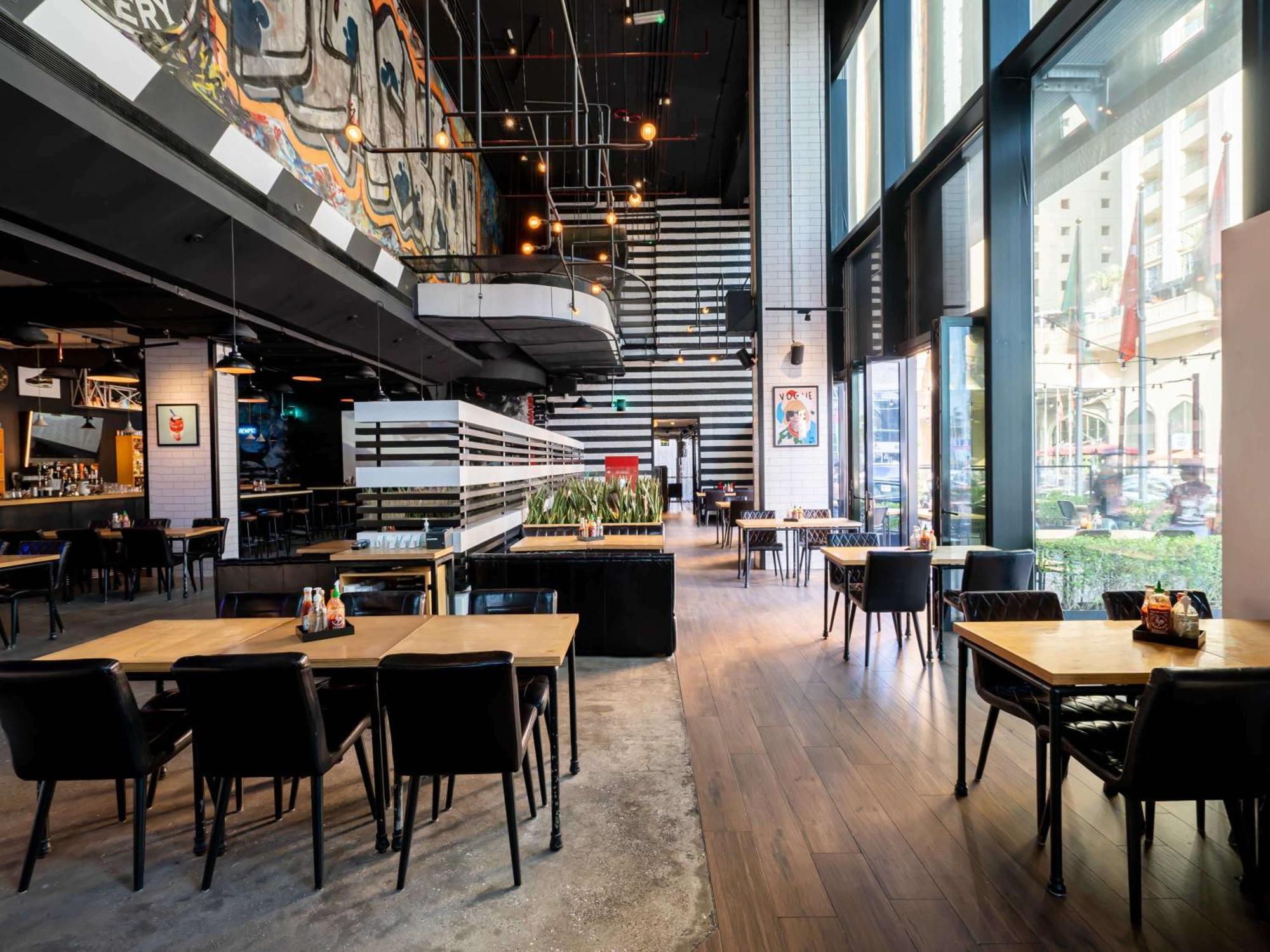 릭소스 프리미엄 두바이 Jbr 호텔 외부 사진 Restaurant in the hotel